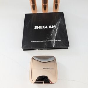 Hourglass Compact and SHEGLAM Palette Set